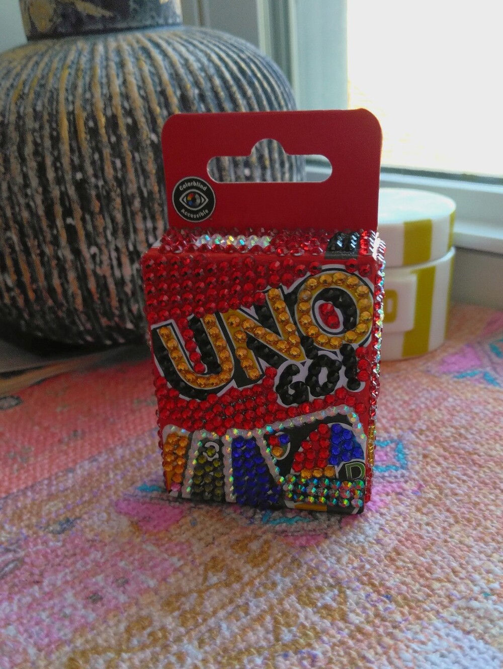 Blinged Out UNO GO Mini Cards